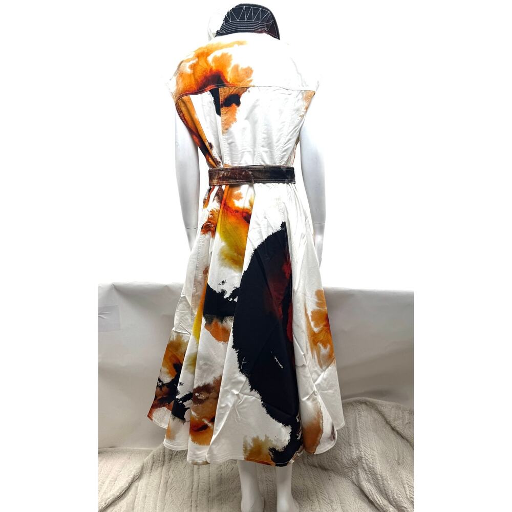 Y-3 adidas Yohji Yamamoto AOP Utility Twill Maxi Dress NWT JZ3188 Size L - Picture 3 of 17